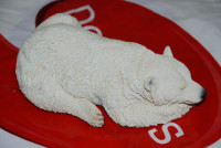Polar Bear Collectable Statue Figurine Hand painted