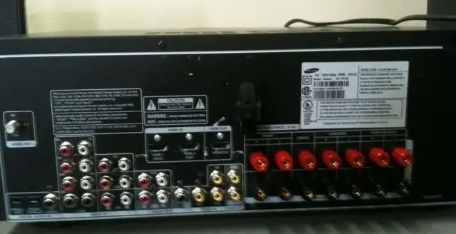 Samsung AV-R720 7.1 Channel AV Surround Home Theater Receiver in General Electronics in Mississauga / Peel Region - Image 3