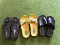 Assorted sandals