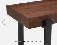Acacia solid  wood bar table 