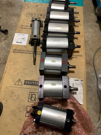 Pneumatic air cylinders 
