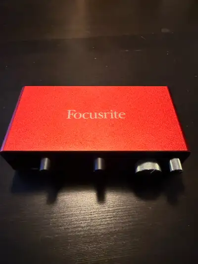 Focusrite 2i2 Audio Interface, View more