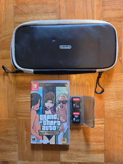 Switch OLED Case & Switch Games, View more