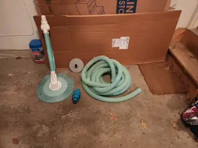 Pool Vacuums (EZ Vac and manual vacuum head & skimmer with hose), View more