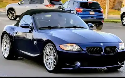 I have a 2006 BMW Z4M roadster with roughly 151,000 km interlago blue which is a very rare color in...