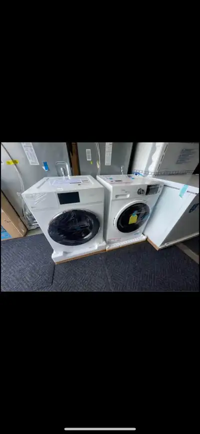 NEW 24” Front Load Washer & Dryer (Stackable) DRYER NEW IN BOX, View more