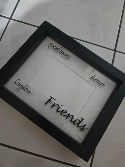 Friends Friendship Picture Frame $5 or best offer Few marks on the frame. Tried to show them in the...