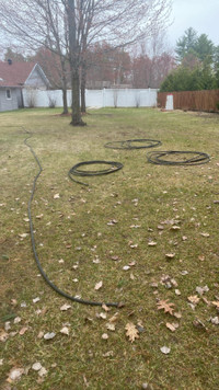 Set of four 50-foot-long soaker hoses