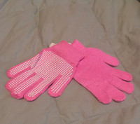 Kids Acrylic Anti-skid Knit Stretchy Gloves