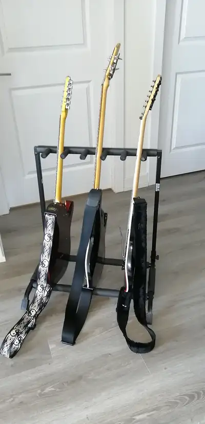 Guitar stand - Holds 5 guitars - BRAND NEW, View more