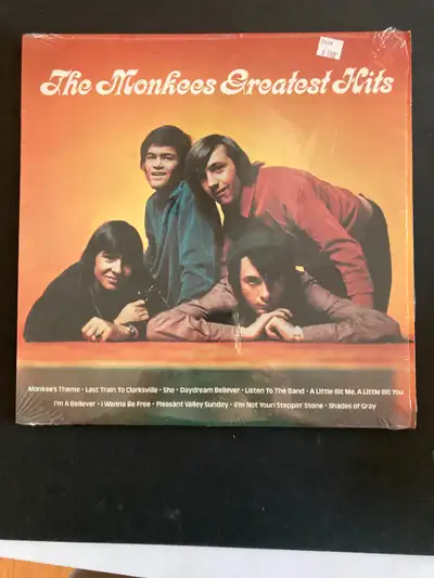 The Monkees Greatest Hits LP Arista ALB6 8313 1976 NM, View more