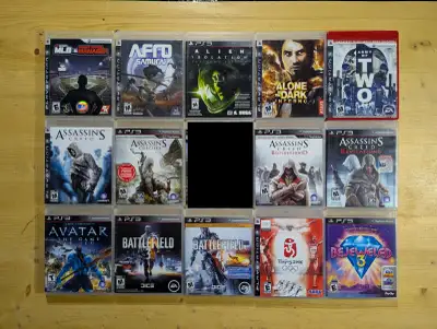 PS3 Jeux Vidéo Prix Dans La Description, View more