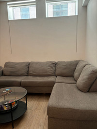 Large Grey Sectional OBO
