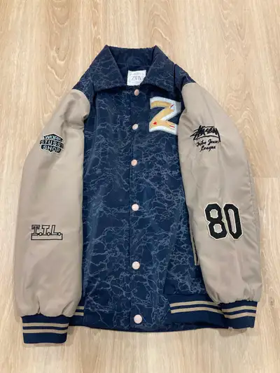 zara stussy team work 3m jacket, View more