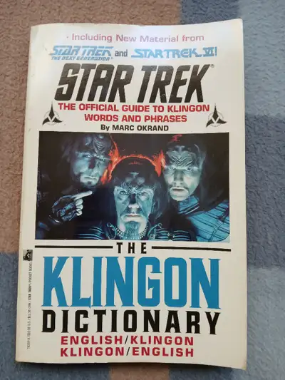 The Klingon Dictionary by Marc Okrand, View more