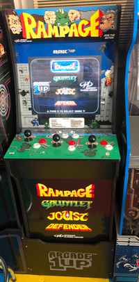 Arcade 1Up Rampage Joust Defender Gauntlet Arcade