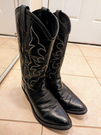 Men's Cowboy boot - Old West - black - Size8.5EE