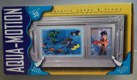 Aqua Motion Picture Frame -Picture of fish moves once plugged in