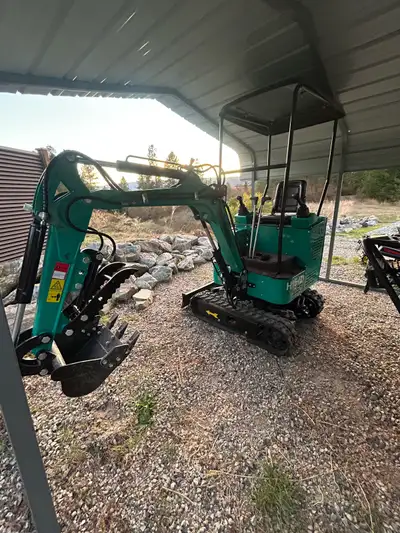 Mini Excavator for hire or rent. Great for small projects and tight spaces. 70/hr with an operator o...