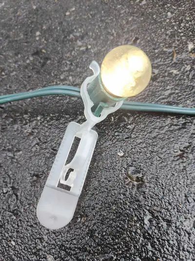 Used professional grade. LED From illumination. All working. Approximately 230 ft . 9 extra bulbs