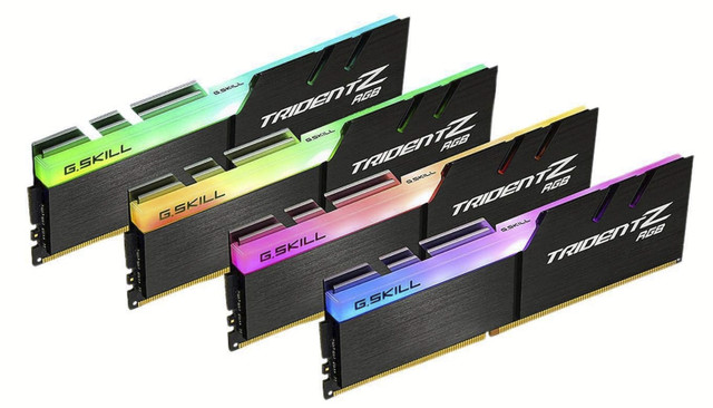 G.SKILL TridentZ RGB Series 32GB (4 x 8GB) 288-Pin DDR4 3600MHz in Desktop Computers in Sudbury