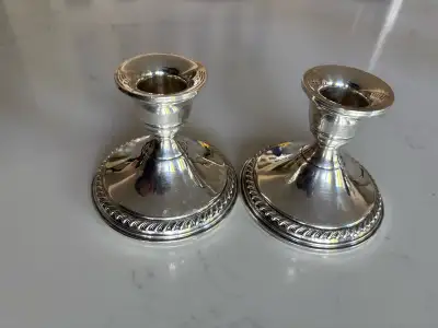 Preisner Silver Candlestick Holders, View more