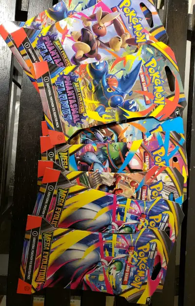 Pokémon Mega Evolution & PF Sleeved Booster Packs, View more