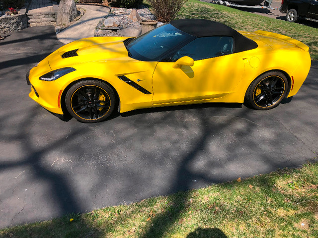 2019 Corvette Stingray Z51 2LT convertible in Cars & Trucks in Chatham-Kent - Image 4