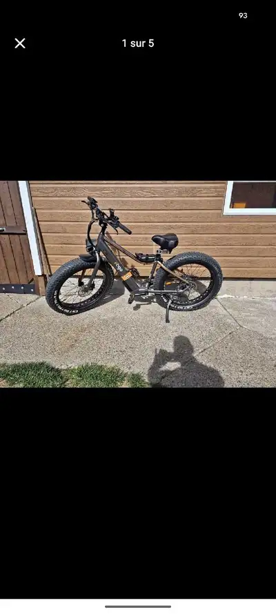 ebike 52v 4.8" puissant avec batterie et chargeur original, View more