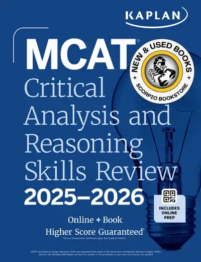MCAT Critical Analysis and Reasoning Skills Review 9781506294162, View more