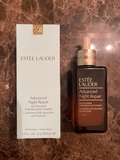 Brand new in box Estée Lauder Advanced Night Repair Multi-Recovery Complex Serum 100ml - value size...