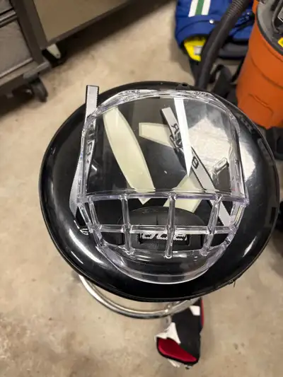 Brand new adult visor worn three games!!, View more