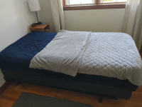 Twin size mattress + bed frame