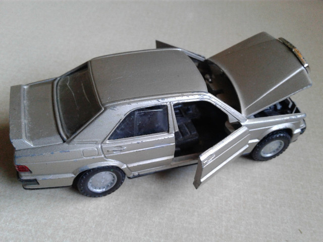 Vintage Rare Gold Mercedes Benz 190E/NZG Germany in Toys & Games in City of Toronto