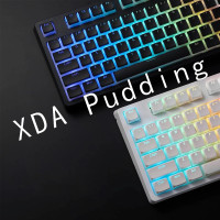 PBT Pudding Keycaps - XDA profile, 117 keycaps