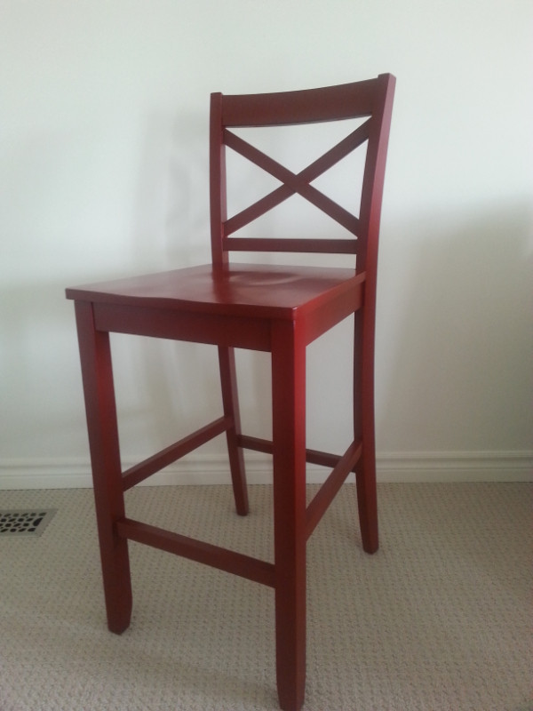 2 Brand New, Solid Wood Bar Stools in Chairs & Recliners in Kitchener / Waterloo - Image 2
