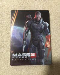 Mass Effect 3 Steelbook Case for sale, RARE!!!