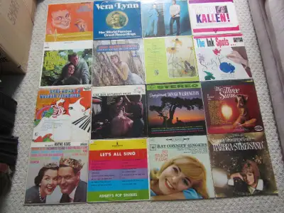 Variety Of Vintage Vinyl Albums To Choose From-Various Artists, View more