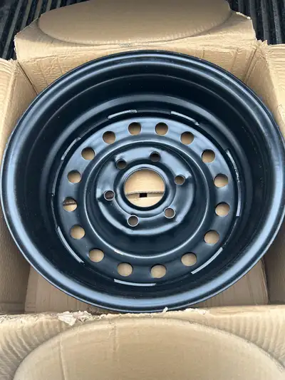 Never used rims 6x139.7 16 inch steel black
