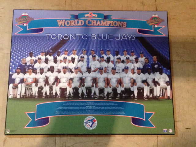 1992 Toronto Blue Jays World Series Plaque in Arts & Collectibles in City of Toronto