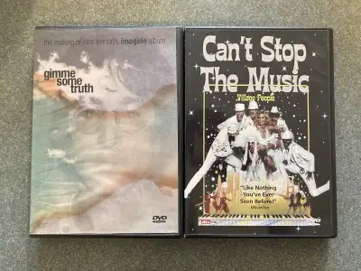 Music DVDs EUC John Lennon  Gimme Some Truth The Village People , View more