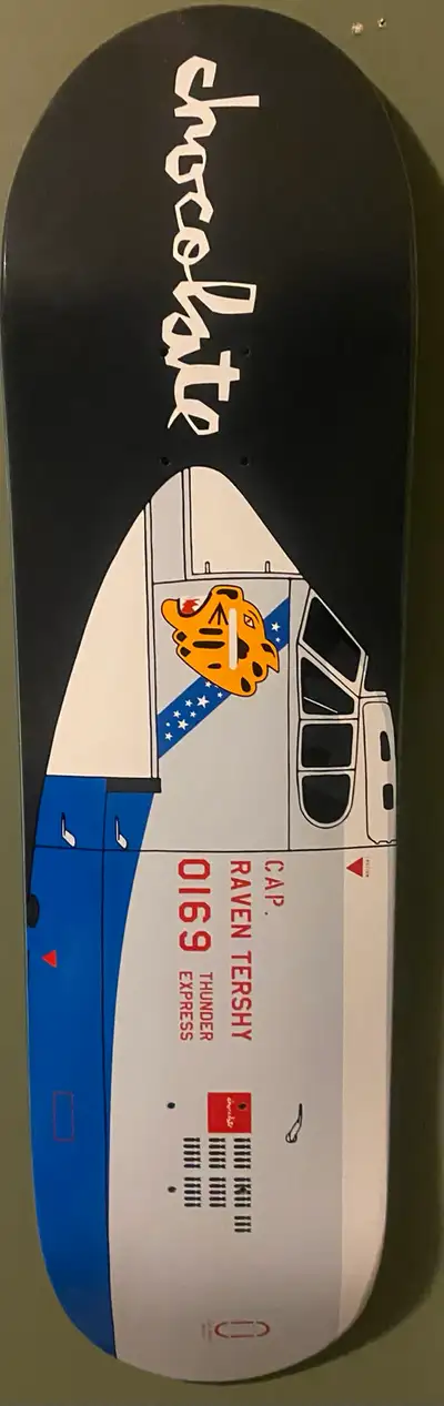 Rare Chocolate Raven Tershy skateboard deck mint, View more