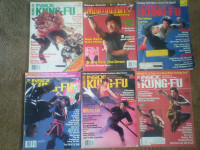 Inside Kung-Fu martial arts magazines. Lot #2