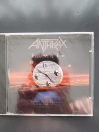 ANTHRAX PERSISTENCE OF TIME CD ! NEW