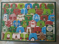 Cobble Hill 1000 Piece Puzzle - Ugly Xmas Sweaters With Poster