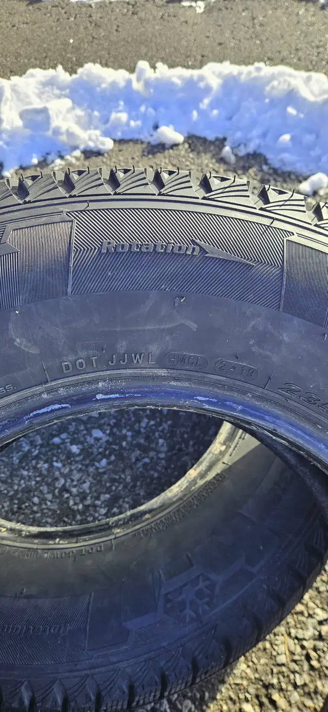 235/70/16 Set of 4 Winter Tires - 90% tread in Tires & Rims in Oshawa / Durham Region - Image 3