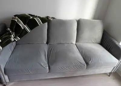 5 seater Velvet Sofa mint condition, View more