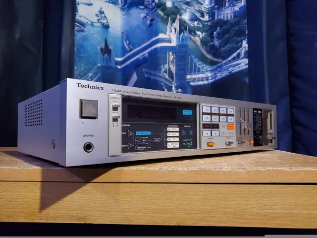 Amplificateur AM/FM Stéréo tuner qualité Technics modèle SA-350 in Stereo Systems & Home Theatre in Trois-Rivières - Image 5