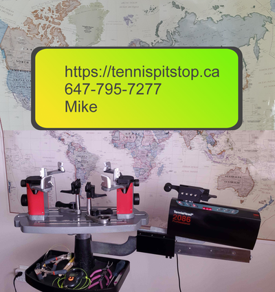 TENNIS and SQUASH RACQUET PRO STRINGING SERVICE, View more