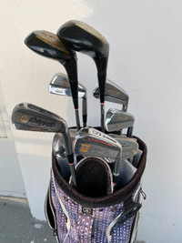 Golf Clubs Set With Golf Bag Good Condition